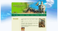 Desktop Screenshot of margitterasz.hu